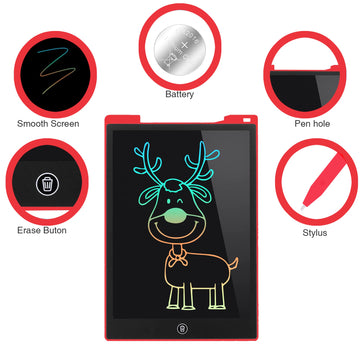Leyaoyao Lcd Writing Tablet 12Inch Kids Toys Learning Drawing Board Birthday Gifts,Toys For 3-6 Years Old Girl Boy, Drawing Pad