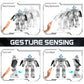 Stemtron Robot Toys For Kids, Programmable Remote Control Robot With Intelligent Gesture Sensing, Recharge, Singing & Dancing Mo