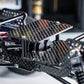 INJORA Battery ESC Receiver Tray Double Decker Carbon Fiber Plate for 1/18 RC Crawler TRX4M