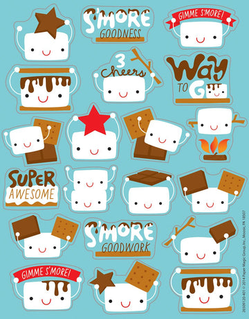 Eureka Marshmallow Stickers, Scented (650912)