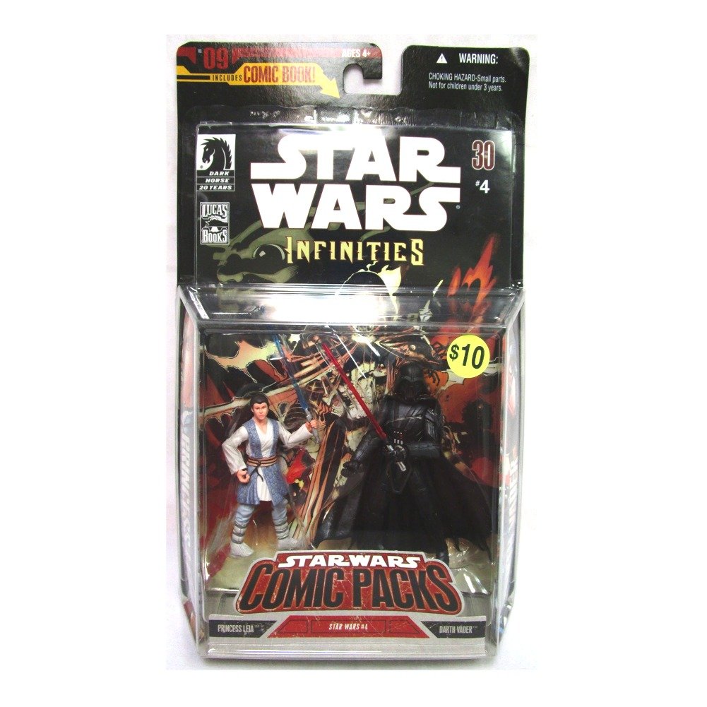 Star Wars 3.75 Expanded Universe Leia Jedi Vs Darth