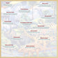 Masterpieces 48 Piece Fun Facts Jigsaw Puzzle For Kids - Dinosaur Friends Wood Puzzle - 12''X12''