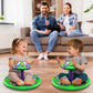Flooyes Dinosaur Sit And Spin Toys For Toddlers Boys 1 2 3 Years Old, Birthday Gift For Boys Age 2-4 With Led Lights And Music, 360° Spin