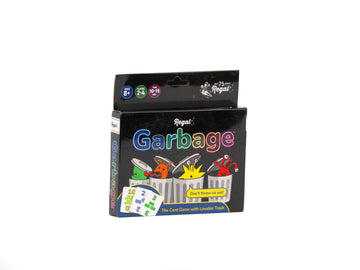 Regal Games Garbage Monsters Family Card Game - Cardstock, Model 235, Fun for All Ages, Colorful Garbage Theme
