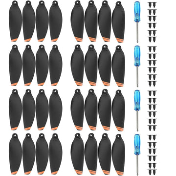 (32 PCS) Mavic Mini 2 Propellers Compatible with DJI Mini 2 Drone Replacement Low-Noise and Quick-Release Blades Props AccesProp
