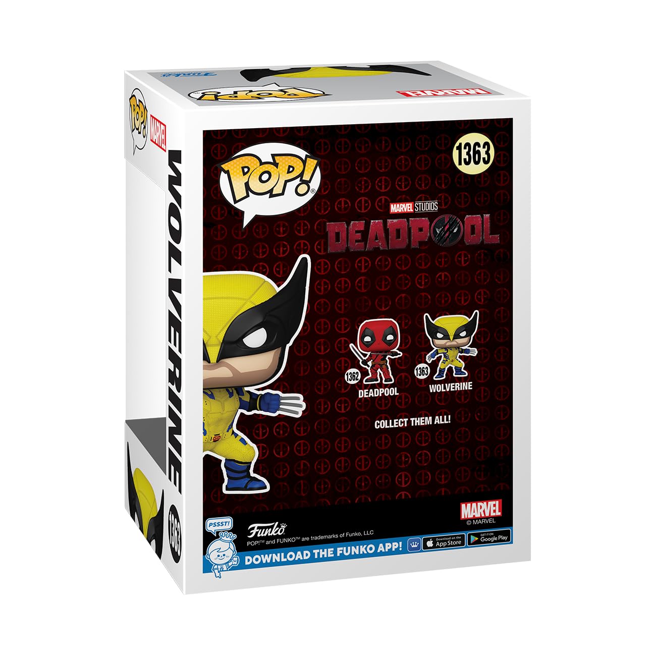 Funko Pop! Marvel: Deadpool & Wolverine - Wolverine - Collectable Vinyl Figure - Gift Idea - Official Merchandise - For Kids & Adults - Movies Fans - Model Figure For Collectors And Display