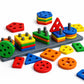 YORIXO Gometric Shape Sorter Toy, 5 Geometric Shapes for Toddlers 13 Years