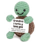 Mini Funny Turtle Grandma Gifts From Granddaughter Grandson, Small Presents For Grandma Christmas Birthday Gifts Nana Gigi, I Lo