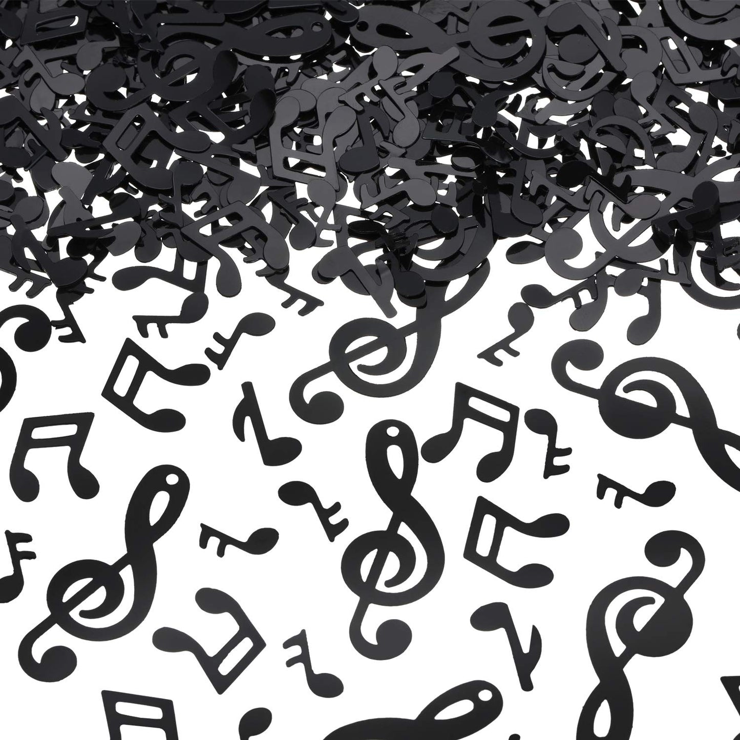 Music Confetti Music Note Cutouts Black Musical Confetti Notes for Music Party Recital Reception Baby Shower Wedding and Birthda