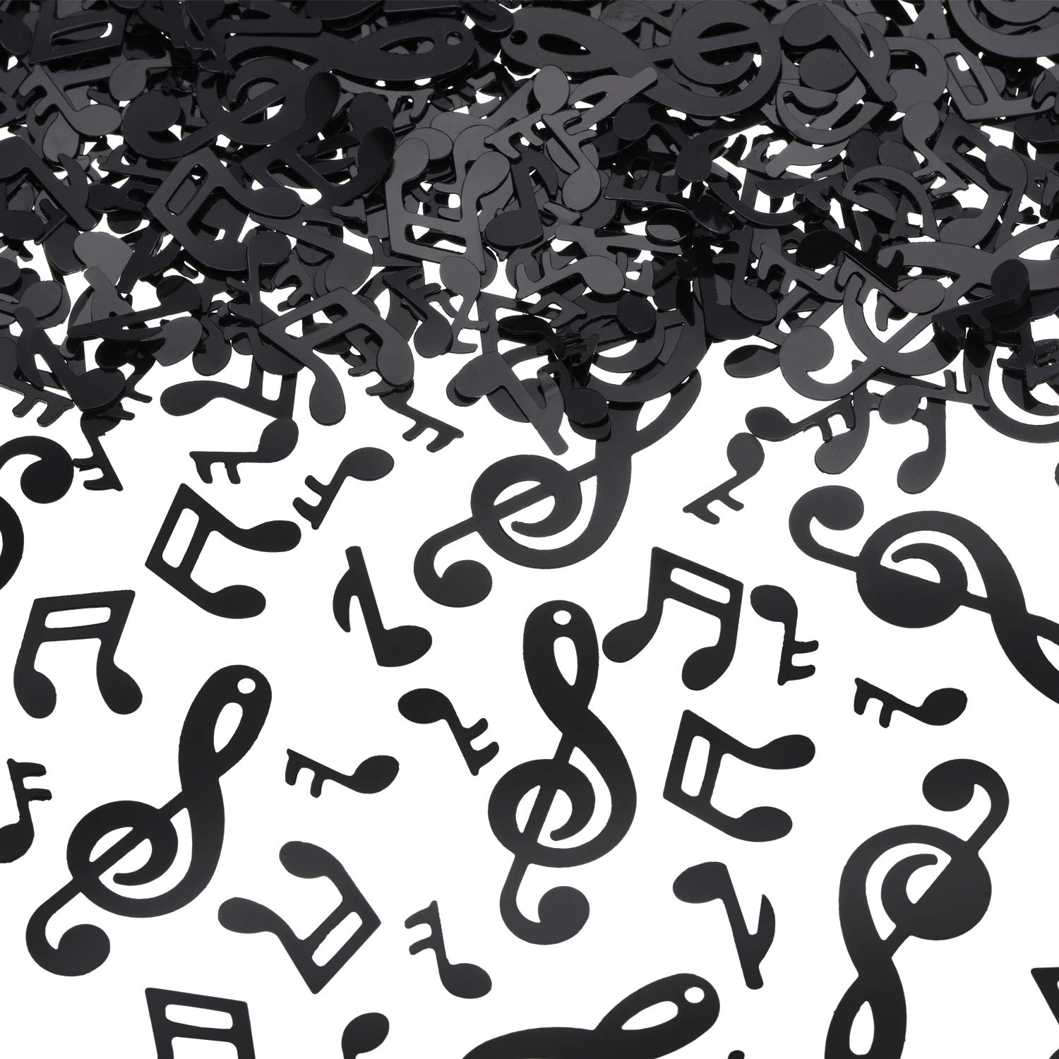 Music Confetti Music Note Cutouts Black Musical Confetti Notes for Music Party Recital Reception Baby Shower Wedding and Birthda