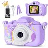 Kizjorya Upgraded 48Mp Kids Camera For Girls Boys 3-12, Video Selfie Camera-Christmas Birthday Gift For Toddler, Hd Digital Came