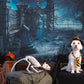 Giftexpress 2 Pack Real Size Cat Skeleton - 20'' Long Creepy Kitten Skeletons With Posable Tail Halloween Decor - Indoor & Outdo