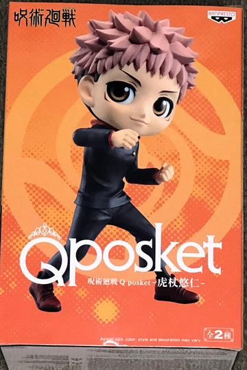 Banpresto 18121 Jujutsu Kaisen Q Posket Yuji Itadori (Ver. A) Figure