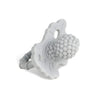 RAZBABY RaZberry Silicone Teether Toy - Hands-Free Design, BPA Free, Cookies & Cream, 1 Count