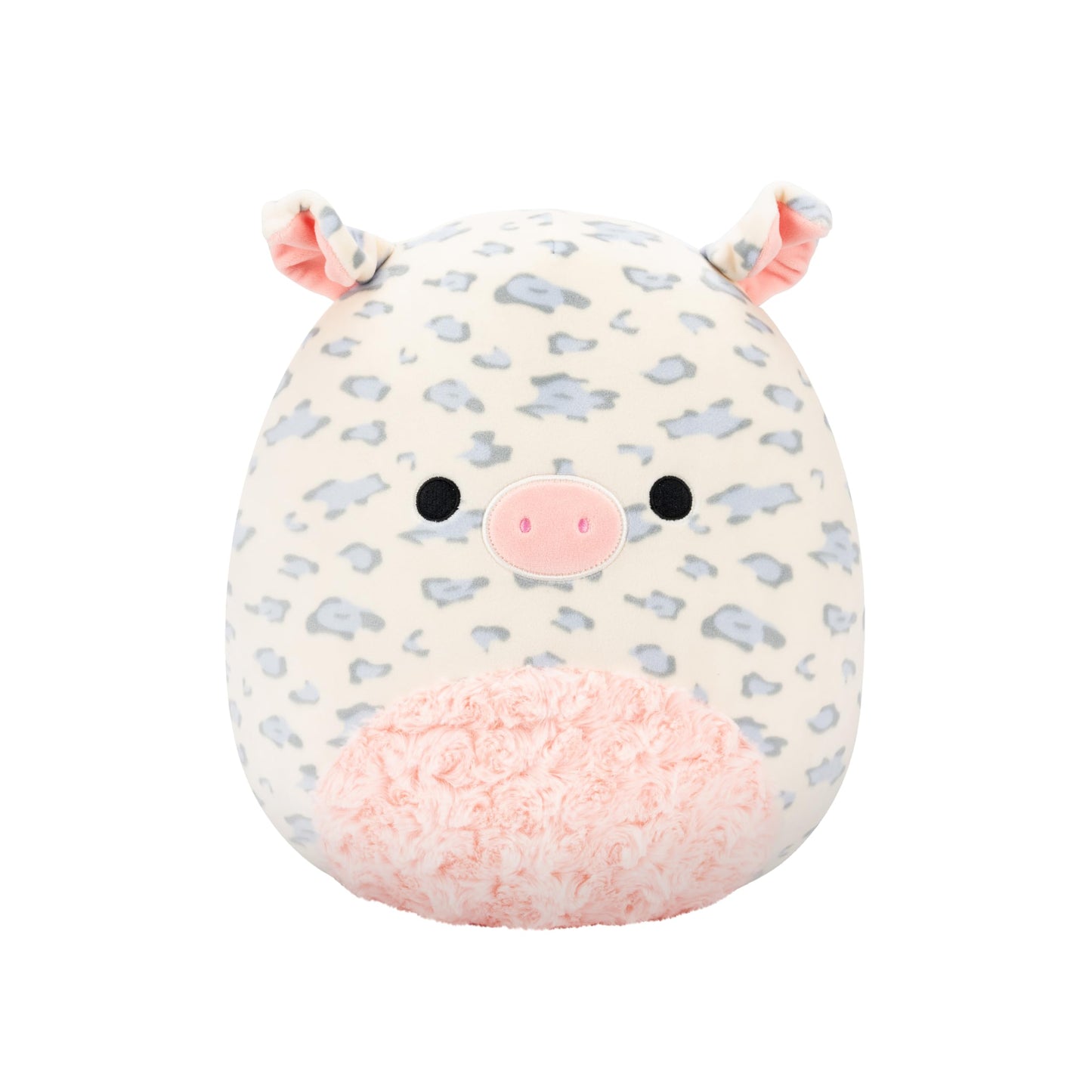 Squishmallows Original 12in Rosie White Spotted Pig Plush - Soft Polyester Easter Toy, Model SQER01317