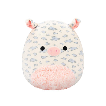 Squishmallows Original 12in Rosie White Spotted Pig Plush - Soft Polyester Easter Toy, Model SQER01317
