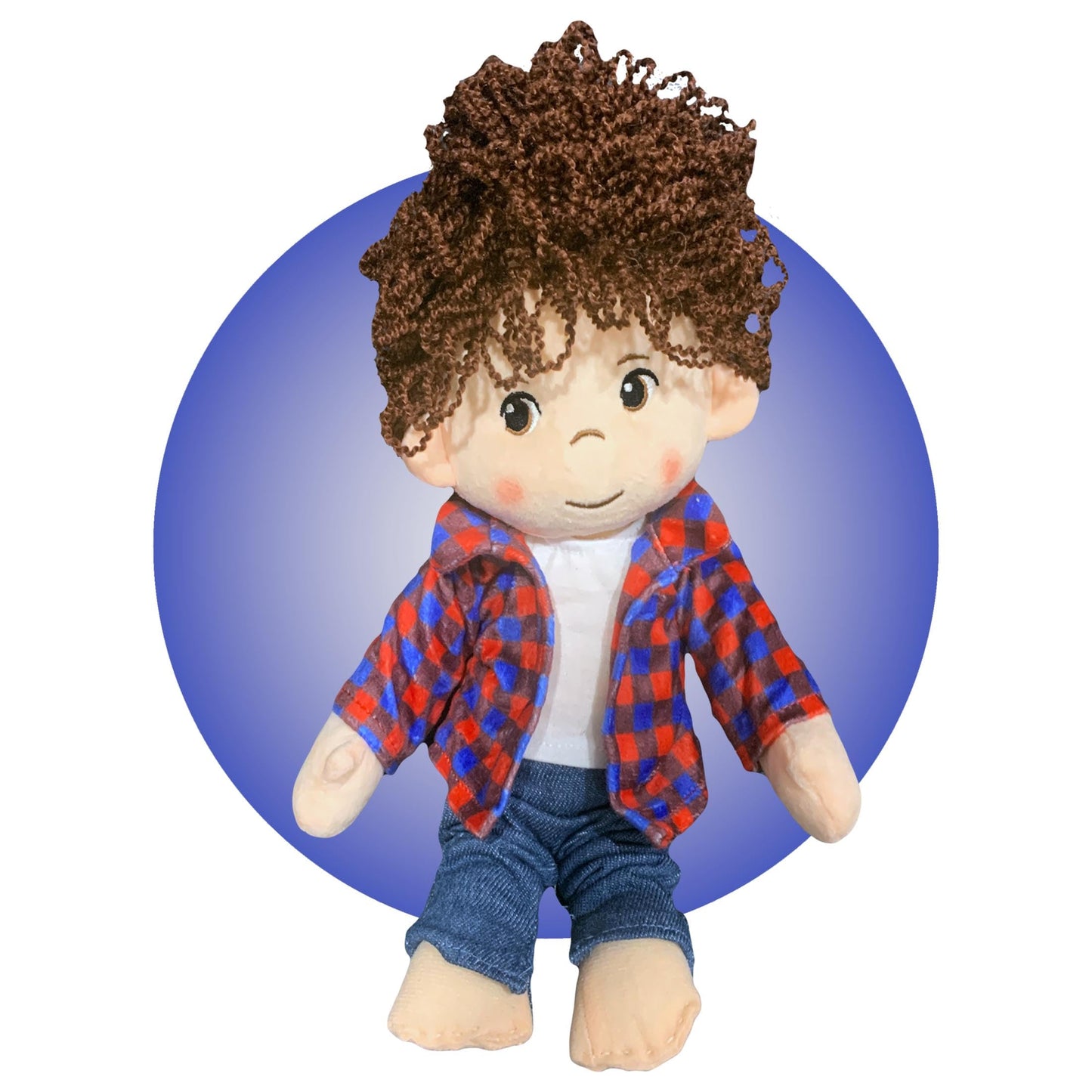 Amputee Doll - Personalized 14'' Rag Doll - Gift For Leg Amputee - Arm Amputee Gifts - Doll With Amputation - Leg Amputee Gifts