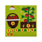 Ilsmysutra Montessori Toys Math Toys Busy Board For Vegetables Activity Tomato|Toys For Baby|Developmental Baby Toys