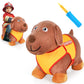 Iplay, Ilearn Bouncy Pals Dog Hopping Horse, Plush Inflatable Animal Hopper, Indoor N Outdoor Ride On Jumping Bounce Toys, Birthday Gift For 18 Months 2 3 4 5 Year Old Kids Toddlers Boys Girls