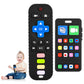 Teething Toys For Baby 3 6 12 18 Months, Realistic Remote Control And Mobile Phone Baby Teether Toys, Baby Chew Toys, Food Grade