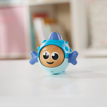 Playskool Little Wonders - Paulie Pufferfish - Tactile Sensory Play Infant Toy - Help Develop Fine Motor Skills - Ages 6 Months And Up