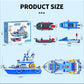 Wvinvw City Boat Stem Building Blocks Sets, Compatible With Lego City Police Boat And Ship Playsets, Rescue Boats That Float Toy
