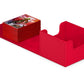 Ultimate Guard Sidewinder 133+, Deck Box For 133 Double-Sleeved Tcg Cards, Red, Magnetic Closure & Microfiber Inner Lining For S