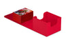 Ultimate Guard Sidewinder 133+, Deck Box For 133 Double-Sleeved Tcg Cards, Red, Magnetic Closure & Microfiber Inner Lining For S