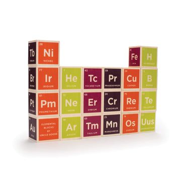 Uncle Goose Periodic Table Blocks - Made In The Usa