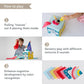 Taf Toys Sensory Crinkle Tissue Box For Toddlers. Stem Montessori Toy With Colorful Soft Scarves And Crinkling Blankies