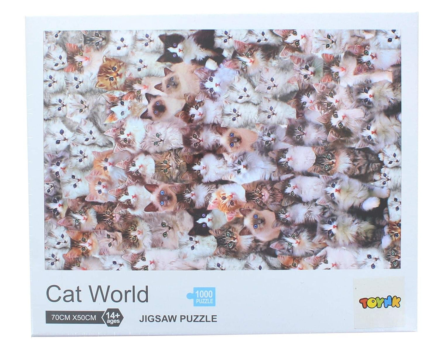 Cat World 1000 Piece Jigsaw Puzzle