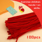Giwrmu 100 Pieces Pipe Cleaners Chenille Stem, Red Pipe Cleaners Craft, Fuzzy Sticks Craft Supplies, Colored Pipe Cleaner for Cr
