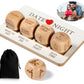 Generic Date Night Dice - Romantic Wooden Decision Dice for Couples, 3.9" x 6.3", Perfect Valentine's Day Gift for Him/Her