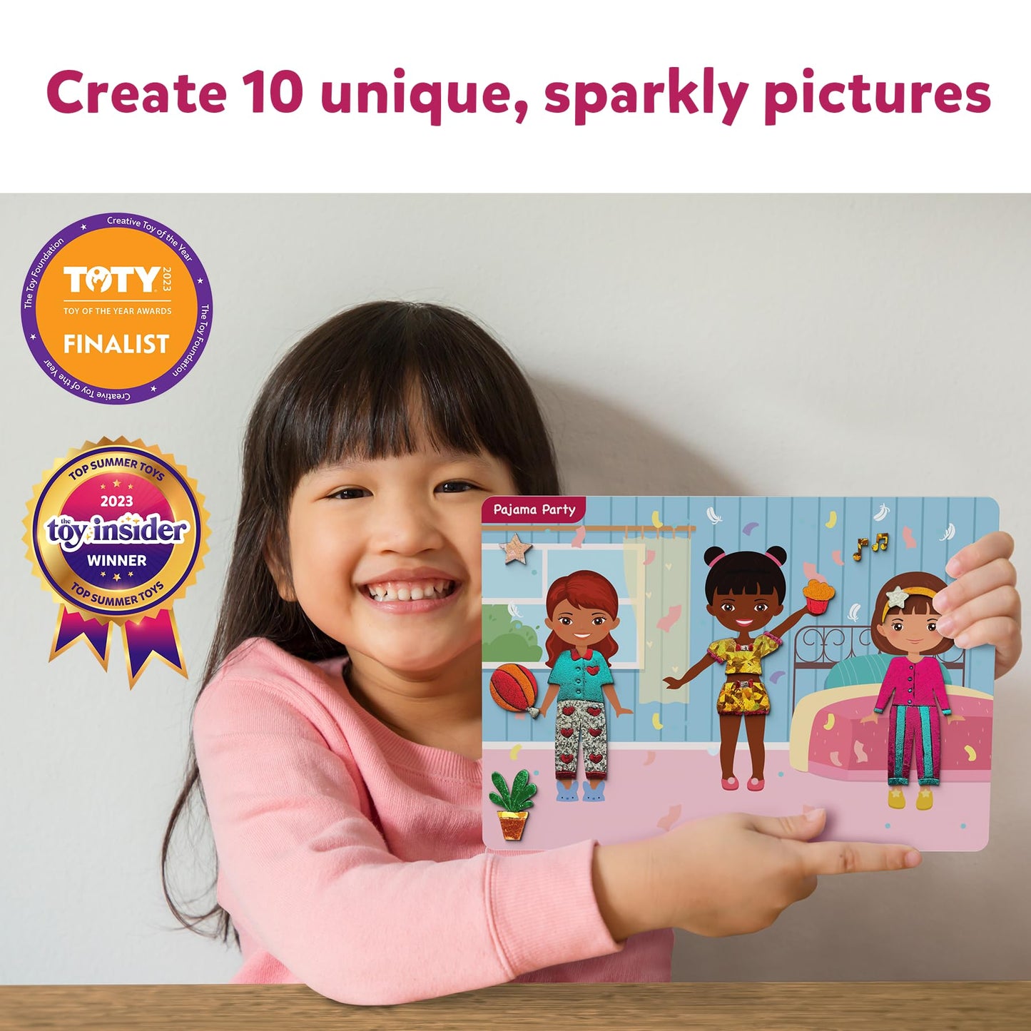 Skillmatics Foil Fun Dress Up Art Kit - Multicolor, Medium, DIY Creative Activity for Kids Ages 4-9, Model SKILL466FFDU