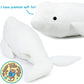 Tigerhart Billiam The Beluga - 15 Inch Stuffed Animal Plush