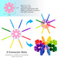 Picassotiles Building Chip Interlocking Disc Construction Blocks In Pink Color Stem Learning Early Education Toy Engineering Pla