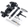 Abendor 1/24 1/28 TG Racing Carbon Fiber Assembled Mini Rear Drive RWD Drift Racing Car Frame Body Kit with Wheels&Tools DIY Par