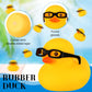 Chivao 12 Pcs Rubber Ducks With 12 Sunglasses/ Hats/ Headwear/ Scarf Small Cruise Ducks In Bulk Mini Rubber Duckies Bathtub Toys For Valentine'S Day Gift Hide(Yellow, Duck With Glasses)