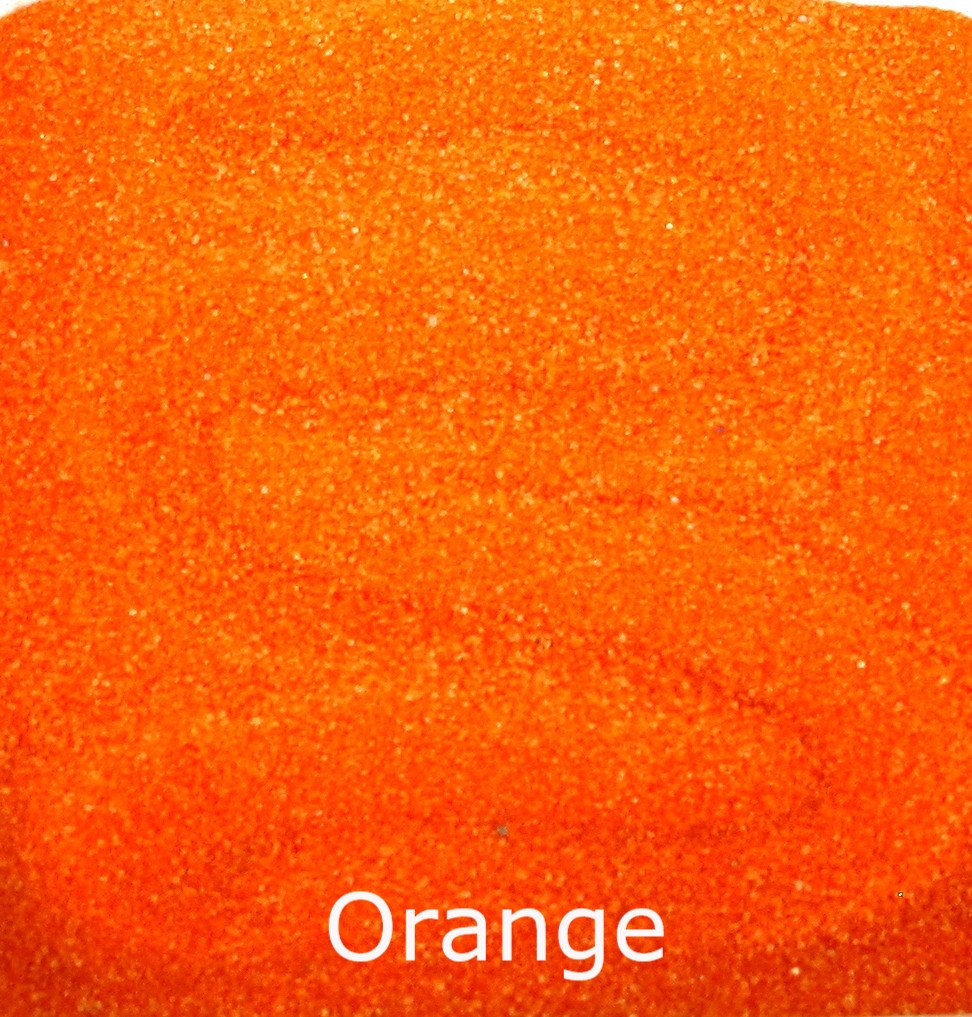 Activa Orange Scenic Colored Sand, 25Lb (11.3Kg) | Vibrant, Fine Grain Colorfast Sand For Arts & Crafts