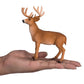 Mojo White Tailed Deer Buck Realistic International Wildlife Hand Painted Toy Figurine