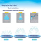 Wityoo 79 Inches Durable Pvc Splash Pad For Kids & Farm Animal, Xl-69 Inch Anti-Slip Sprinkler Pool For Dogs & Cats, Summer Fun
