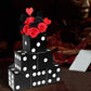 6 Pcs Dice Favor Boxes Bulk 7 X 7 X 7 Inches Casino Themed Party Birthday Supplies Three Dimensional Dice Decor For New Year Cen