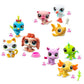 Littlest Pet Shop, Lps Wild Vibe Bf00557 3 Pack Mobiled Headed Pets, Generation 7, Pets, #35 To #42, For Ages 4+ Years, Multi-Colour