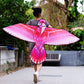 Mint'S Colorful Life Pink Kite For Kids Adults, Large Flamingo Bird Kite Easy To Fly Beach Kites