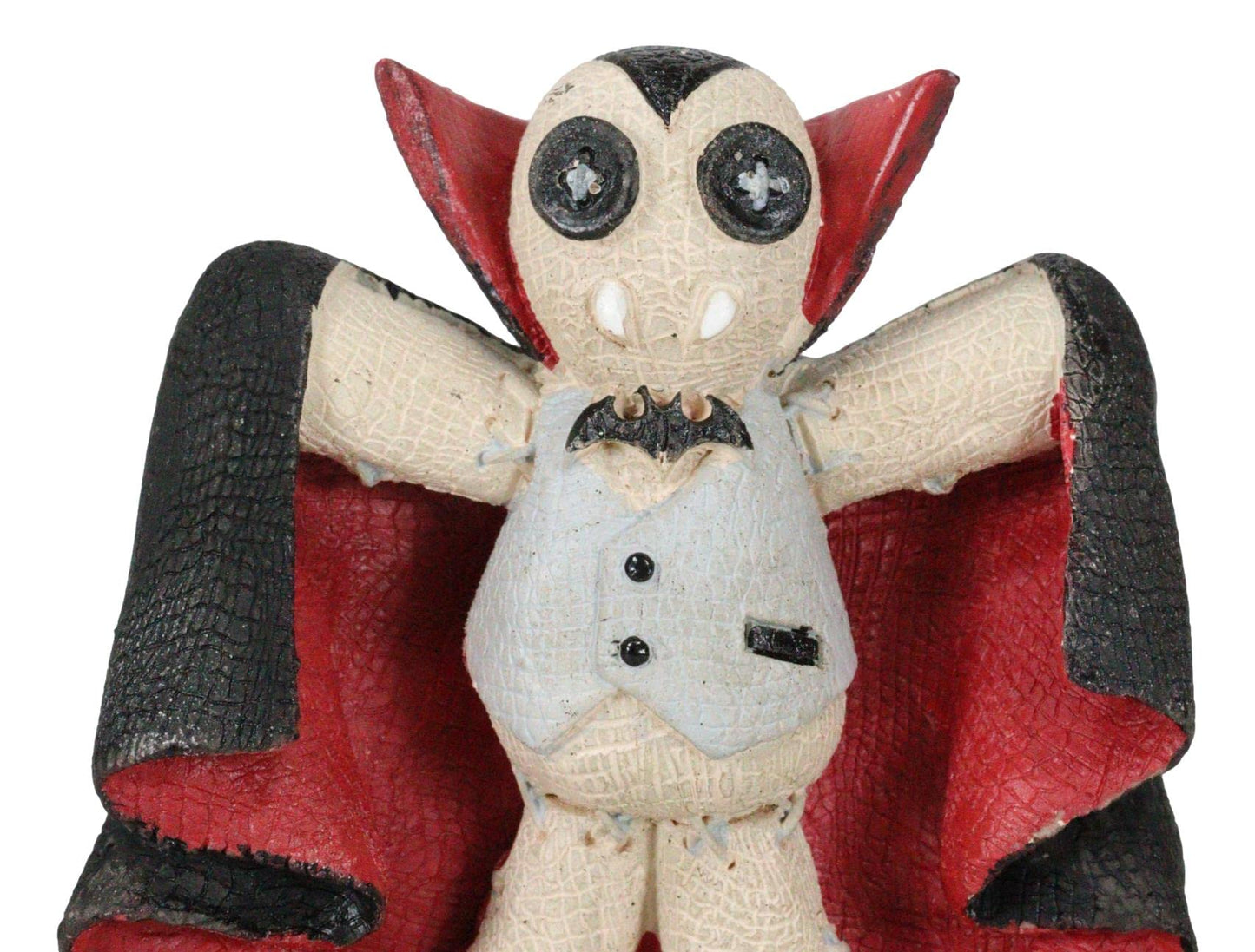 Ebros Day Of The Dead Pinheadz Monster With Voodoo Stitches Figurine Halloween Collectible Statue Fantasy Mythical Beings Undead Apocalypse Horror Icon (Draco My Vampire Dracula)