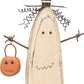 Primitives By Kathy Halloween Ghost Chunky Sitter