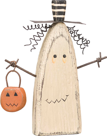 Primitives By Kathy Halloween Ghost Chunky Sitter