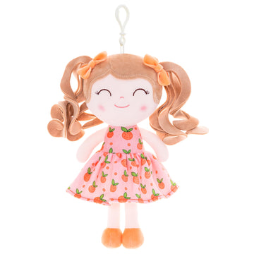 Gloveleya Baby Dolls Soft Snuggly First Baby Girl Gifts Plush Doll With Light Skin & Brown Giraffe Dress 12Inches Animal Series