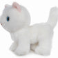 Ice King Bear Plush Toy - Fluffy Little Cat Stuffed Animal, 6 Inches, White