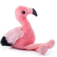 The Petting Zoo Flamingo Stuffed Animal Plushie, Gifts For Kids, Wild Onez Babiez Zoo Animals, Flamingo Plush Toy 6 Inches